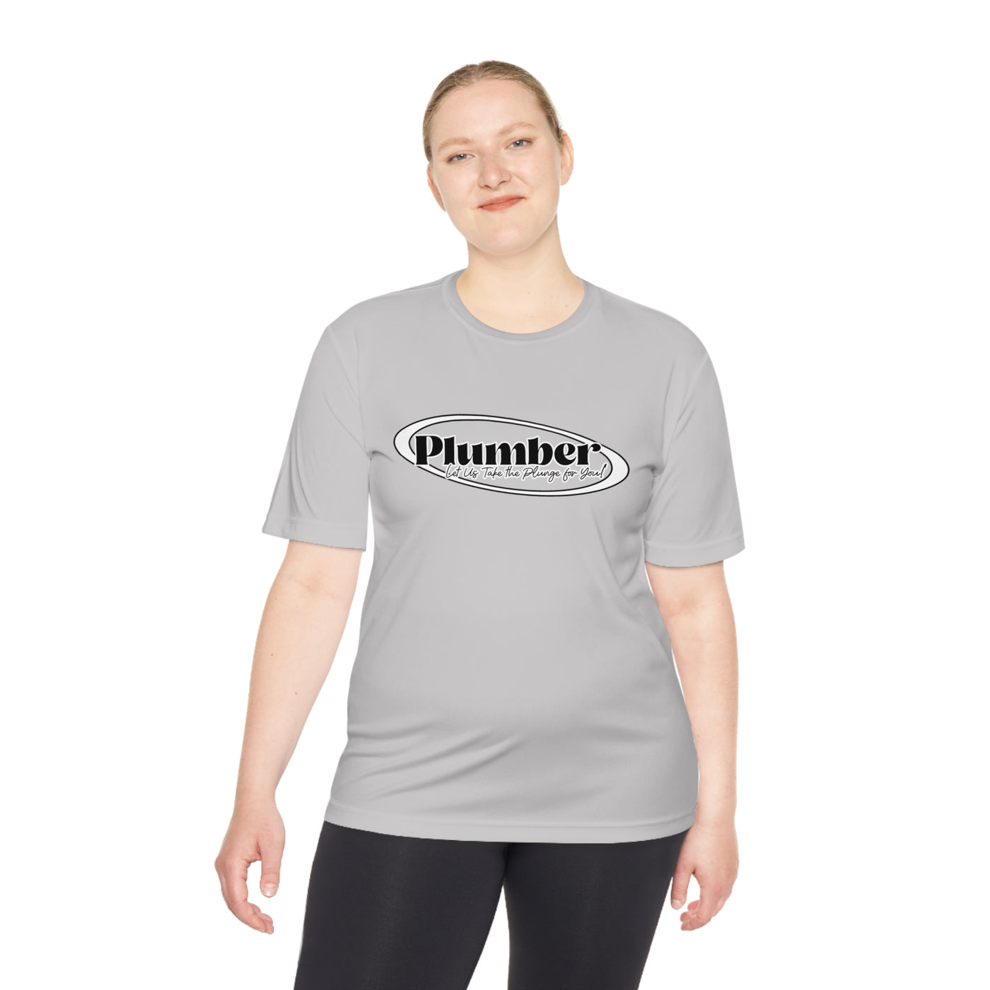 “Cool, Dry, and Ready – Plumber’s Performance Tee for Everyday Action”