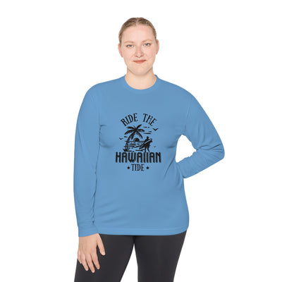 Hawaiian Tide - Moisture-Wicking Long Sleeve Tee