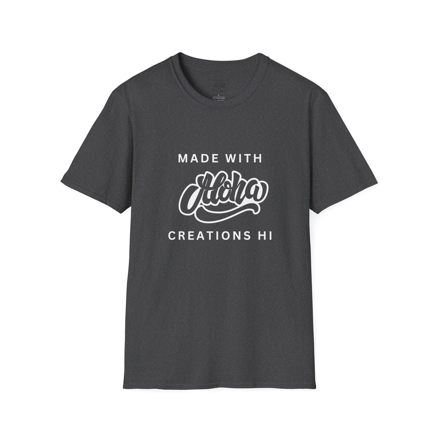 NEW LOGO - Unisex Softstyle T-Shirt (WHITE)
