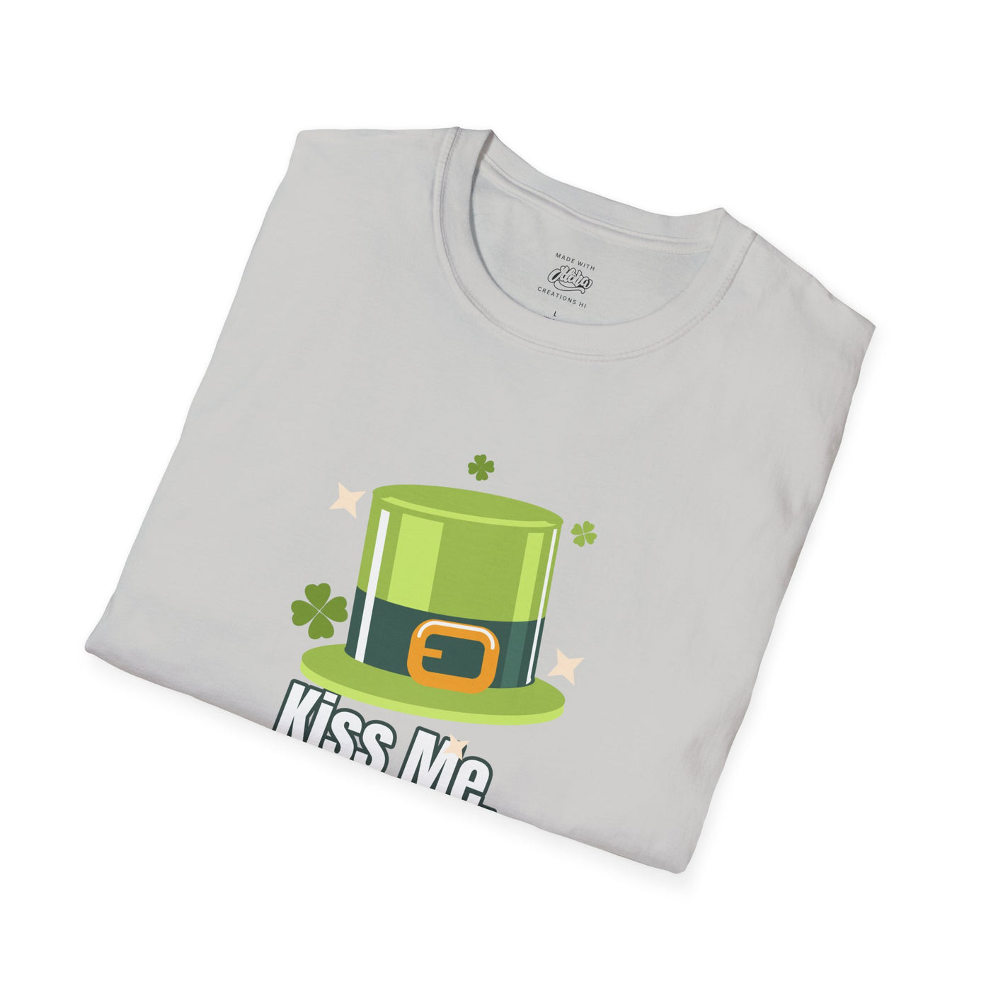 "Kiss Me, I'm Irish-ish" - Unisex Softstyle T-Shirt