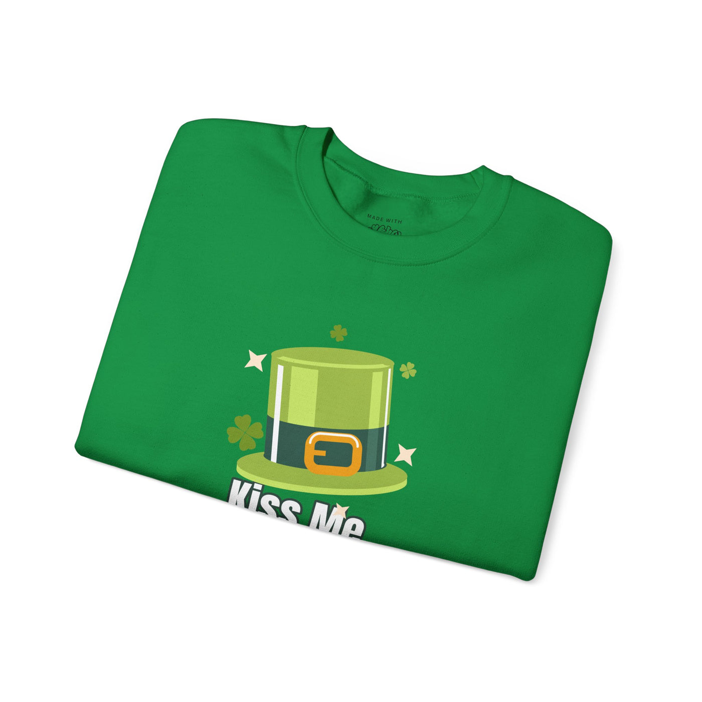 "Kiss Me, I'm Irish-ish" - Unisex Heavy Blend™ Crewneck Sweatshirt