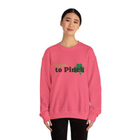 Load image into Gallery viewer, "Too Cute to Pinch" (BLACK) - Unisex Heavy Blend™ Crewneck Sweatshirt