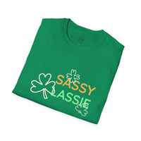 Load image into Gallery viewer, "SASSY LASSIE" - Unisex Softstyle T-Shirt