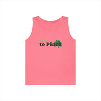 Load image into Gallery viewer, "Too Cute to Pinch" (BLACK) - Unisex Heavy Cotton Tank Top