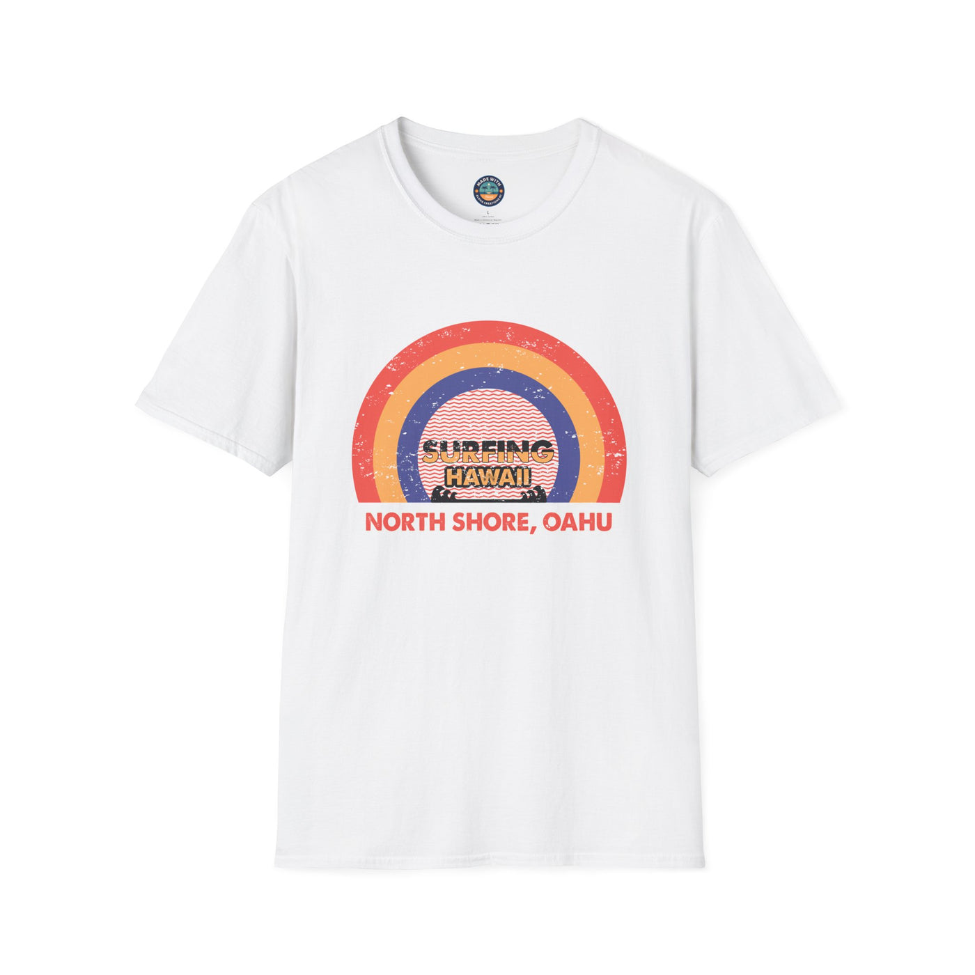 Rainbow North Shore - Unisex Softstyle T-Shirt