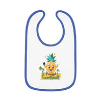 Load image into Gallery viewer, Baby Contrast Trim Jersey Bib