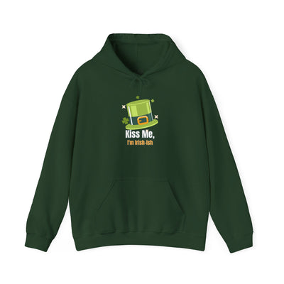 "Kiss Me, I'm Irish-ish" - Unisex Heavy Blend™ Hooded Sweatshirt