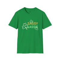 Load image into Gallery viewer, "SASSY LASSIE" - Unisex Softstyle T-Shirt