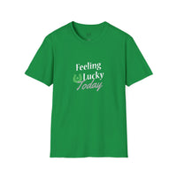 Load image into Gallery viewer, "FEELING LUCKY TODAY" - Unisex Softstyle T-Shirt