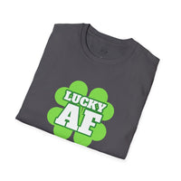Load image into Gallery viewer, "LUCKY AF" - Unisex Softstyle T-Shirt