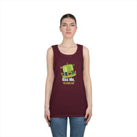 Load image into Gallery viewer, "Kiss Me, I'm Irish-ish" - Unisex Heavy Cotton Tank Top