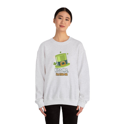 "Kiss Me, I'm Irish-ish" - Unisex Heavy Blend™ Crewneck Sweatshirt