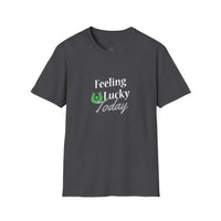 Load image into Gallery viewer, "FEELING LUCKY TODAY" - Unisex Softstyle T-Shirt