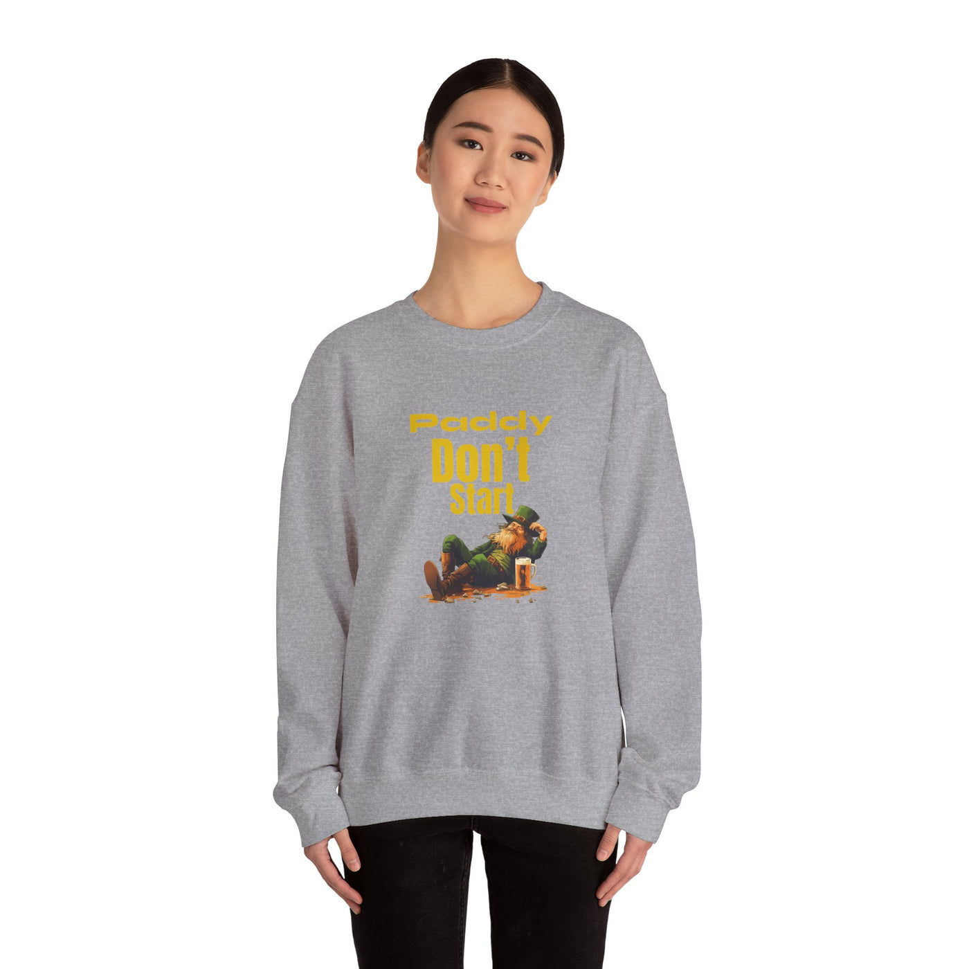 "PADDY DON'T START" - Unisex Heavy Blend™ Crewneck Sweatshirt