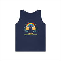 Load image into Gallery viewer, "IRISH YOU WERE BEER" - Unisex Heavy Cotton Tank Top