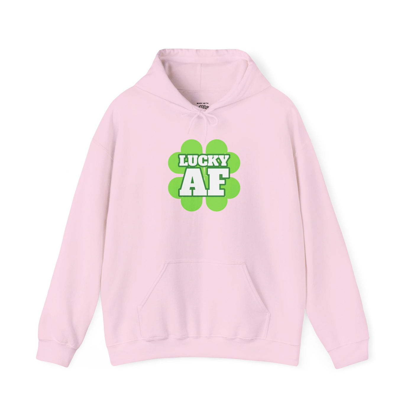 "LUCKY AF" Unisex Heavy Blend™ Hooded Sweatshirt