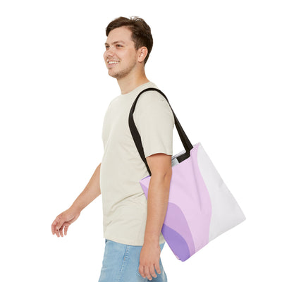 Purple Retro - Tote Bag (AOP)