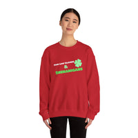 Load image into Gallery viewer, "Four Leaf Clovers &amp; Shenanigans" - Unisex Heavy Blend™ Crewneck Sweatshirt