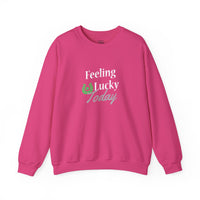 Load image into Gallery viewer, "FEELING LUCKY TODAY" - Unisex Heavy Blend™ Crewneck Sweatshirt