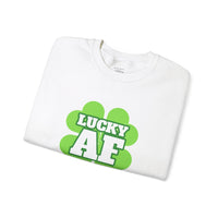 Load image into Gallery viewer, "LUCKY AF" - Unisex Heavy Blend™ Crewneck Sweatshirt