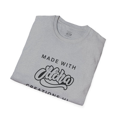 NEW LOGO - Unisex Softstyle T-Shirt (BLACK)