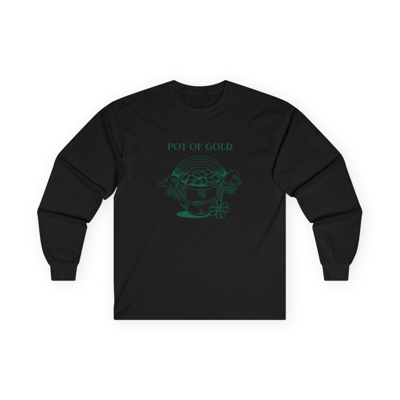 "POT OF GOLD" - Unisex Ultra Cotton Long Sleeve Tee