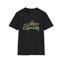 Load image into Gallery viewer, "SASSY LASSIE" - Unisex Softstyle T-Shirt