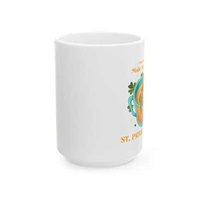 "Leprechauns Made Me Do It" - Ceramic Mug, (11oz, 15oz)