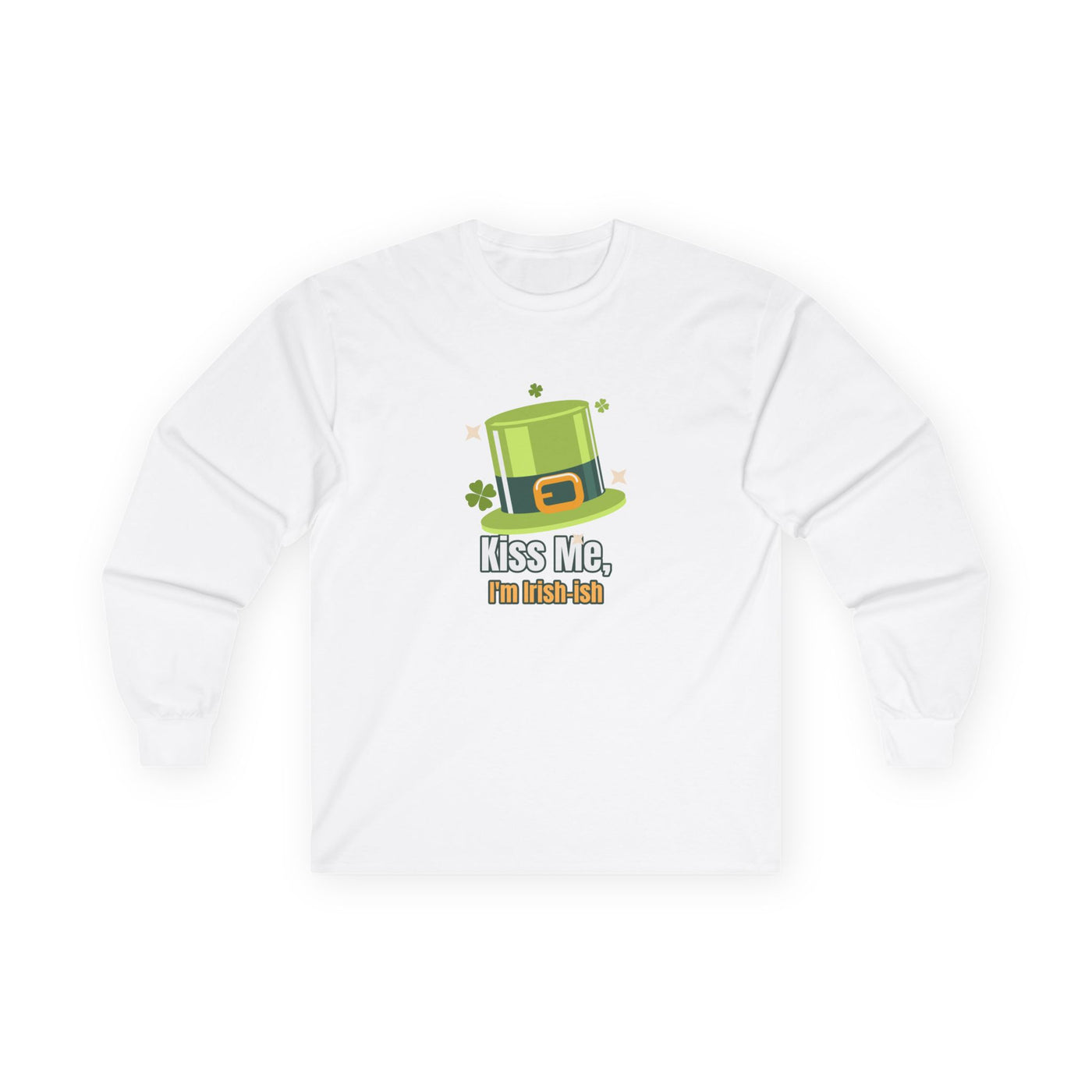 "Kiss Me, I'm Irish-ish" - Unisex Ultra Cotton Long Sleeve Tee