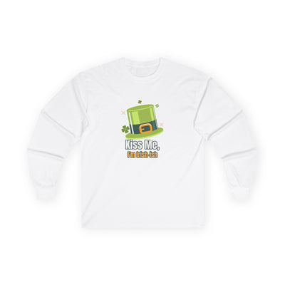 "Kiss Me, I'm Irish-ish" - Unisex Ultra Cotton Long Sleeve Tee