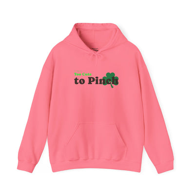 "Too Cute to Pinch" (BLACK) - Unisex Heavy Blend™ Hooded Sweatshirt