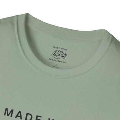 NEW LOGO - Unisex Softstyle T-Shirt (BLACK)