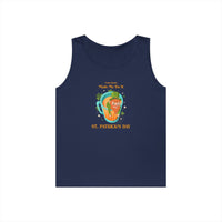 Load image into Gallery viewer, "Leprechauns Made Me Do It" - Unisex Heavy Cotton Tank Top