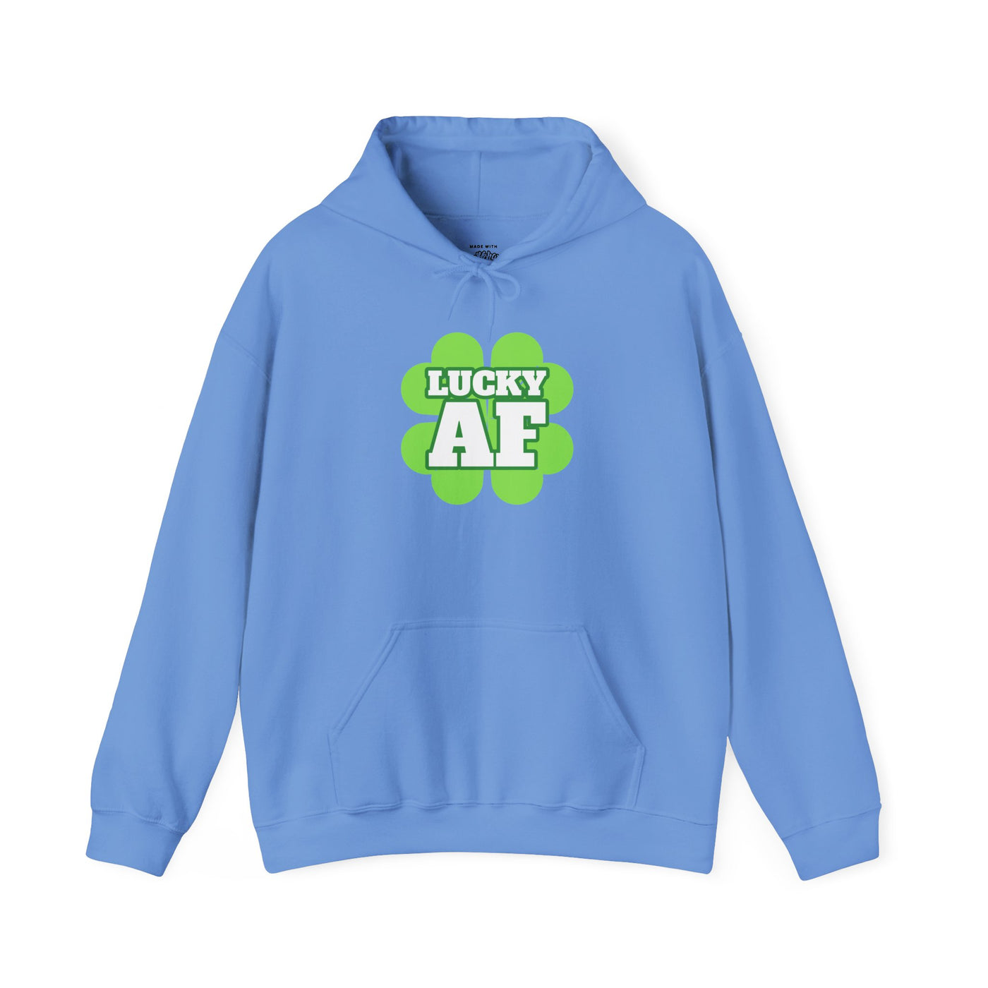 "LUCKY AF" Unisex Heavy Blend™ Hooded Sweatshirt