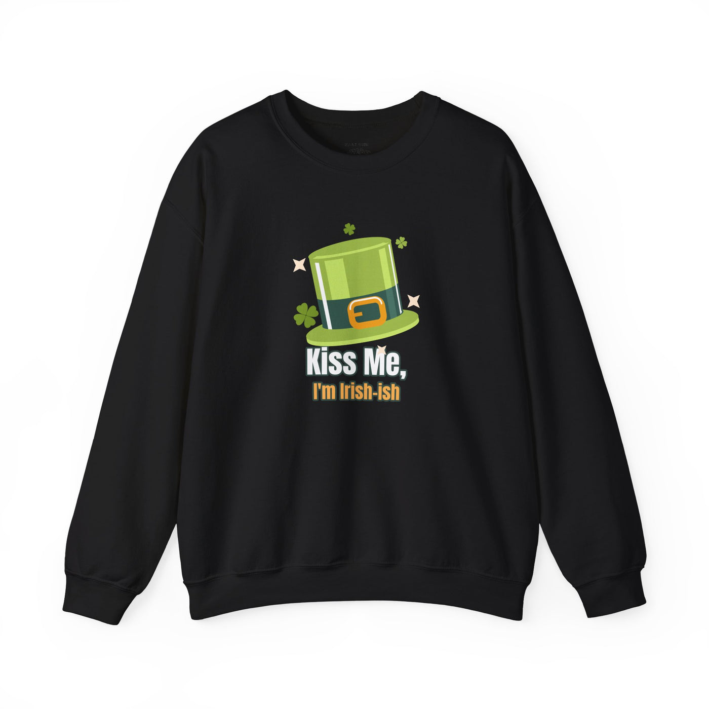 "Kiss Me, I'm Irish-ish" - Unisex Heavy Blend™ Crewneck Sweatshirt