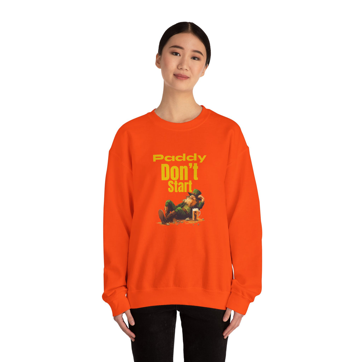 "PADDY DON'T START" - Unisex Heavy Blend™ Crewneck Sweatshirt