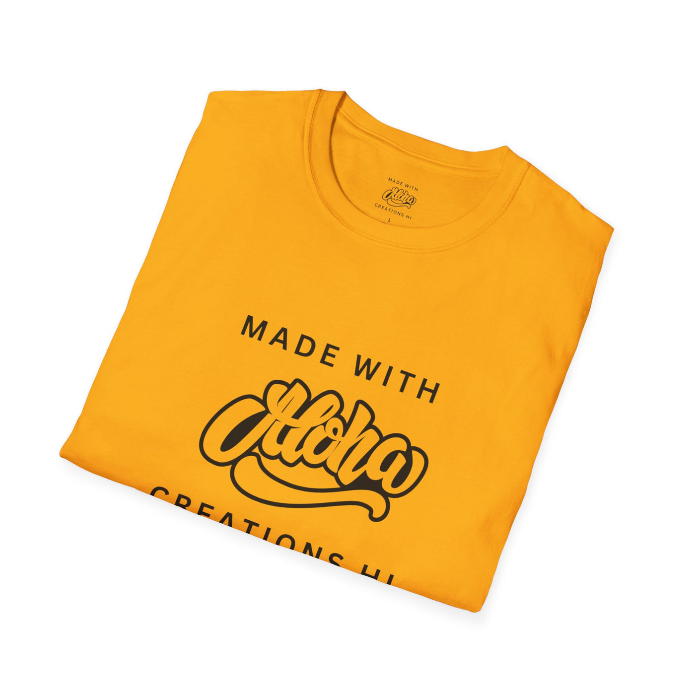 NEW LOGO - Unisex Softstyle T-Shirt (BLACK)
