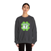 Load image into Gallery viewer, "LUCKY AF" - Unisex Heavy Blend™ Crewneck Sweatshirt