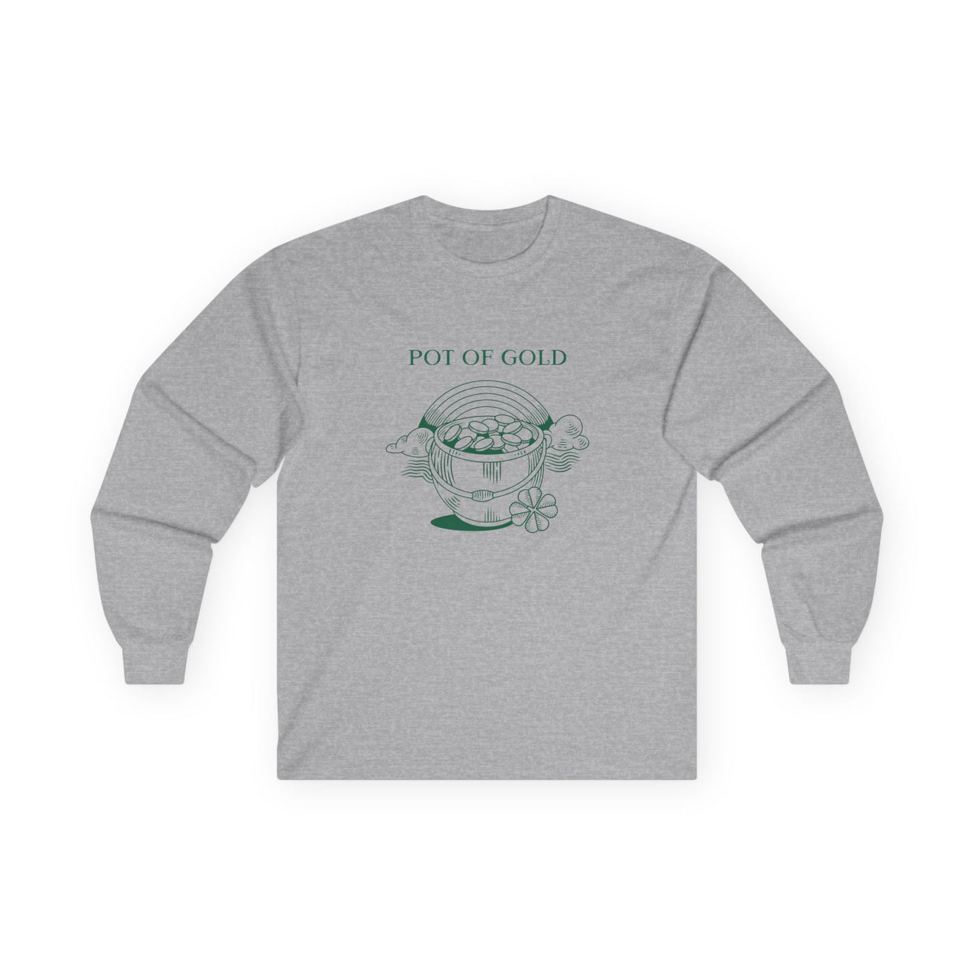 "POT OF GOLD" - Unisex Ultra Cotton Long Sleeve Tee