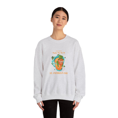 "Leprechauns Made Me Do It" - Unisex Heavy Blend™ Crewneck Sweatshirt