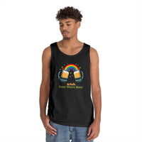 Load image into Gallery viewer, "IRISH YOU WERE BEER" - Unisex Heavy Cotton Tank Top