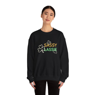 "SASSY LASSIE" - Unisex Heavy Blend™ Crewneck Sweatshirt