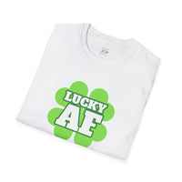 Load image into Gallery viewer, "LUCKY AF" - Unisex Softstyle T-Shirt