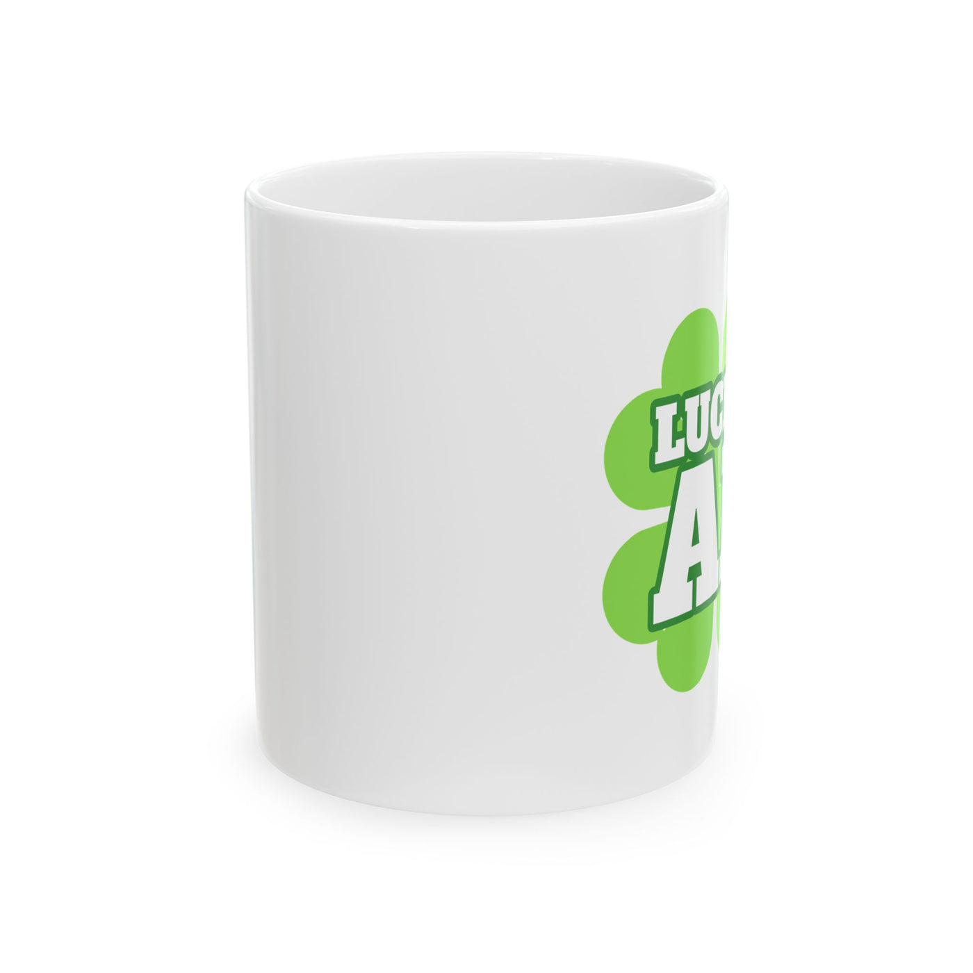 "LUCKY AF" - Ceramic Mug, (11oz, 15oz)