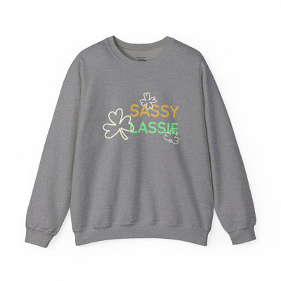 "SASSY LASSIE" - Unisex Heavy Blend™ Crewneck Sweatshirt