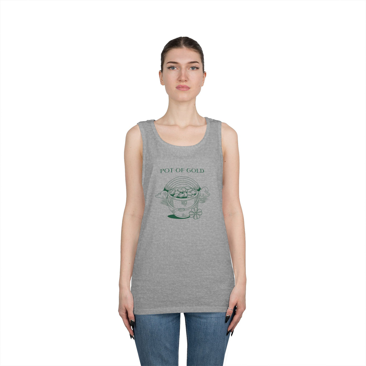 "POT OF GOLD" - Unisex Heavy Cotton Tank Top