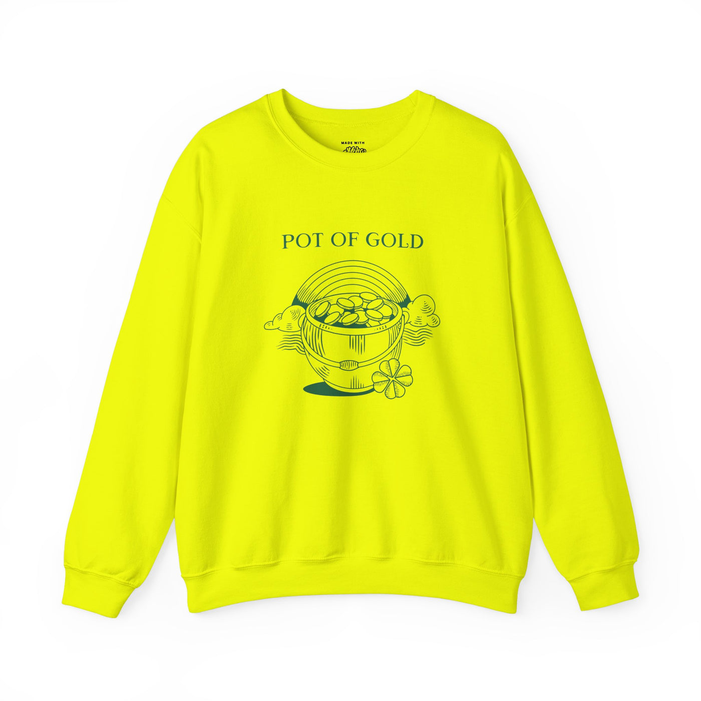 "POT OF GOLD" - Unisex Heavy Blend™ Crewneck Sweatshirt