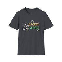 Load image into Gallery viewer, "SASSY LASSIE" - Unisex Softstyle T-Shirt