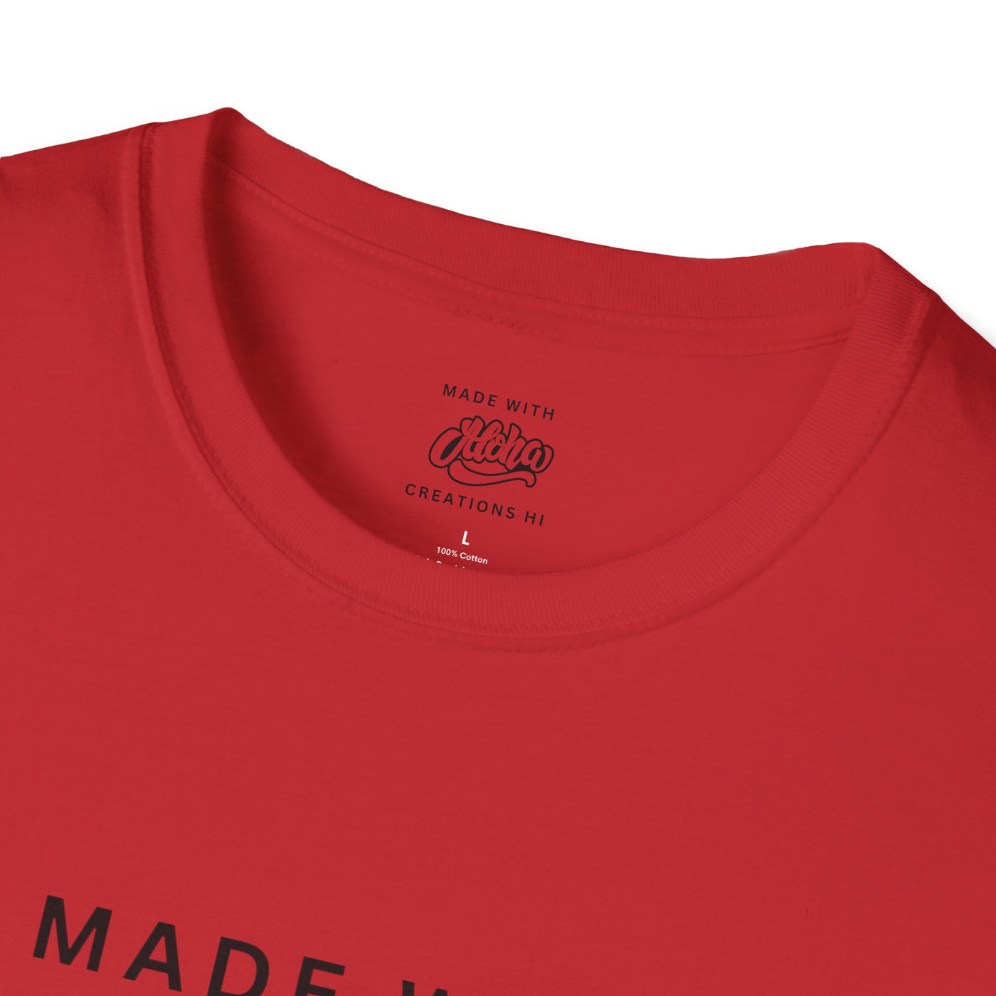 NEW LOGO - Unisex Softstyle T-Shirt (BLACK)