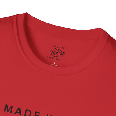 NEW LOGO - Unisex Softstyle T-Shirt (BLACK)